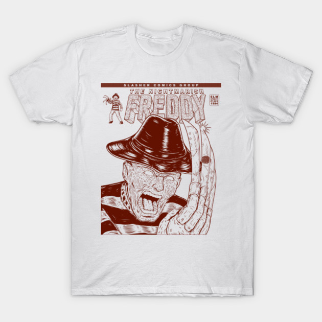 SLASHER FREDDY LINES T-Shirt-TOZ